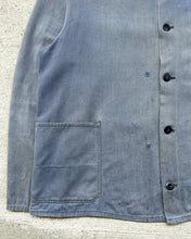 Load image into Gallery viewer, 1960s Faded and Repaired French Workwear Jacket - Size X-Large
