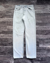 Load image into Gallery viewer, 1990s Levi&#39;s Light Wash Repaired 501 - Size 31 x 33
