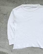 Load image into Gallery viewer, 1970s Cropped Thermal Shirt - Size Large
