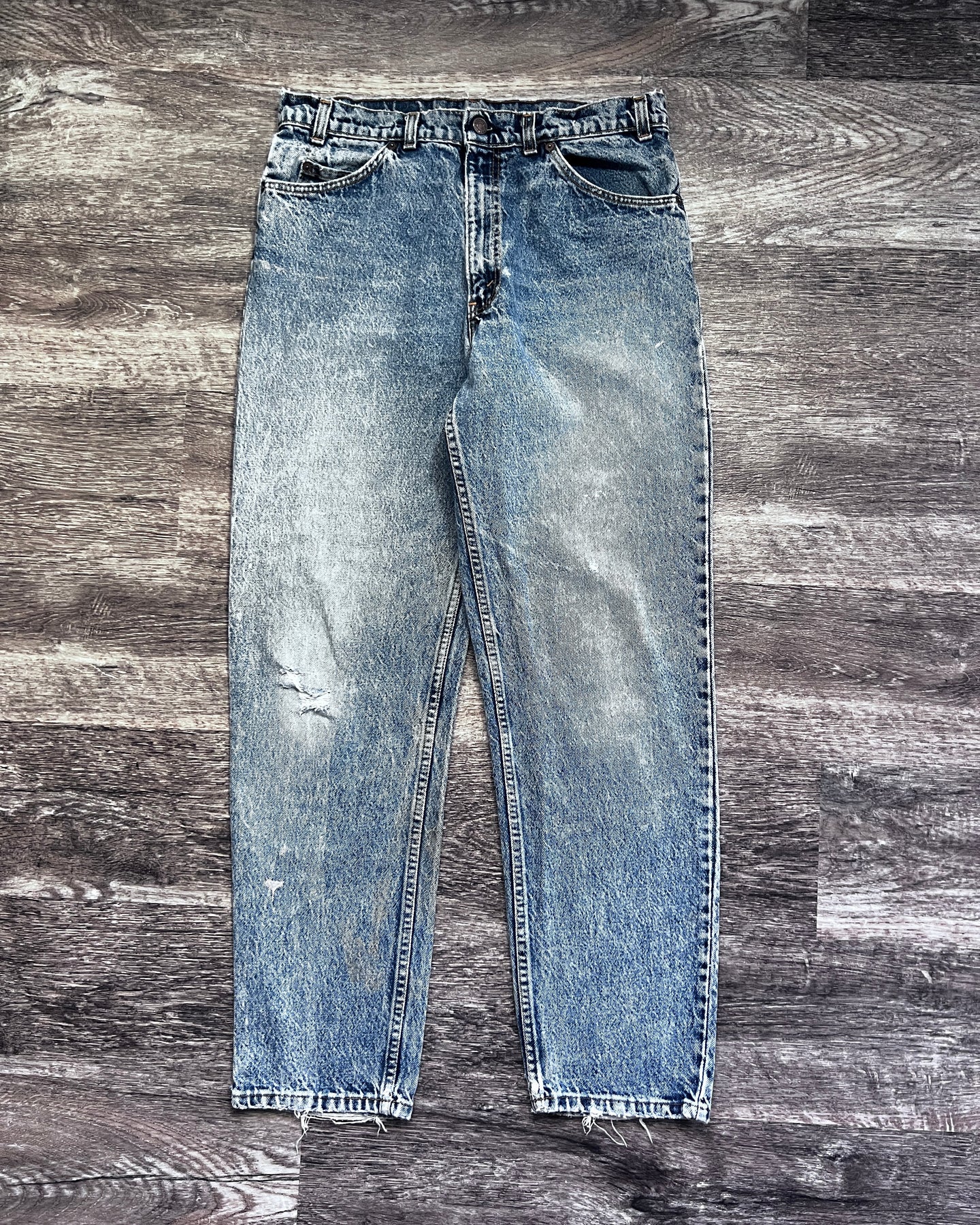 1990s Levi's Well Worn Silver Tab 550 - Size 32 x 30