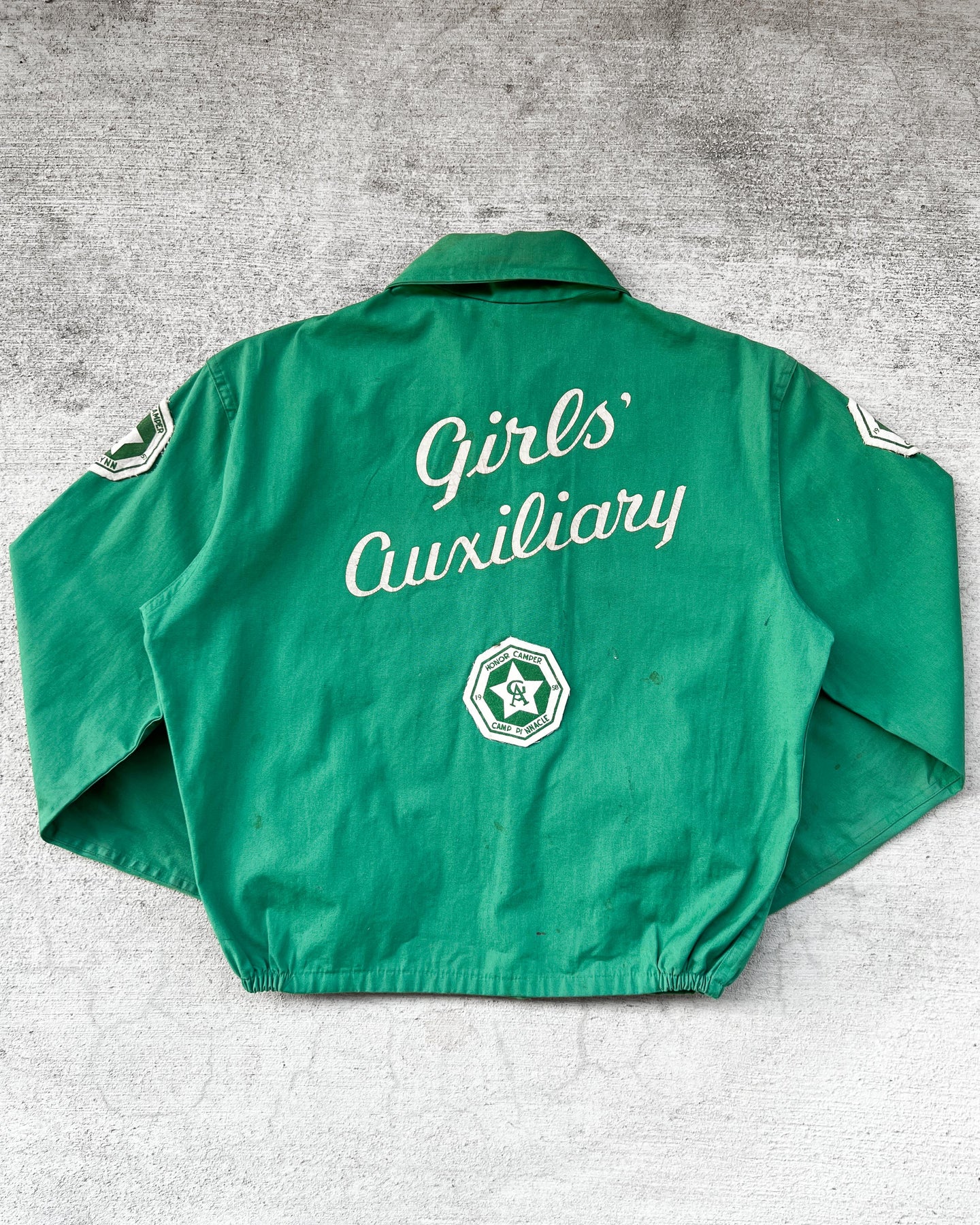 1950s Girl Scout Camper Jacket - Size Medium