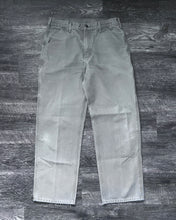 Load image into Gallery viewer, Carhartt Stone Grey Carpenter Pants - Size 34 x 31
