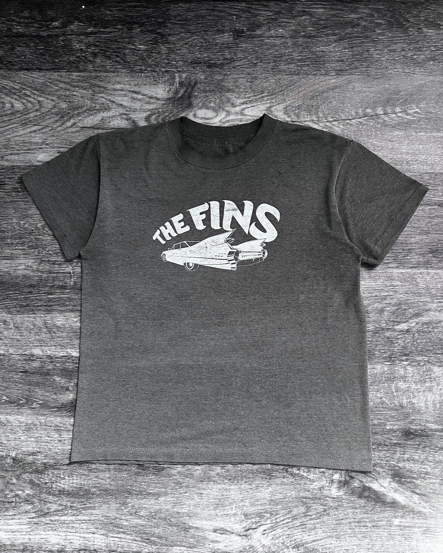 1990s The Fins Faded Single Stitch Tee - Size Large