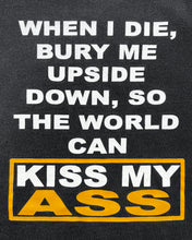 Load image into Gallery viewer, 1990s Kiss My Ass Faded Tee - Size X-Large
