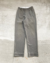 Load image into Gallery viewer, 1950s Grey Chino Work Pants - Size 28 x 32
