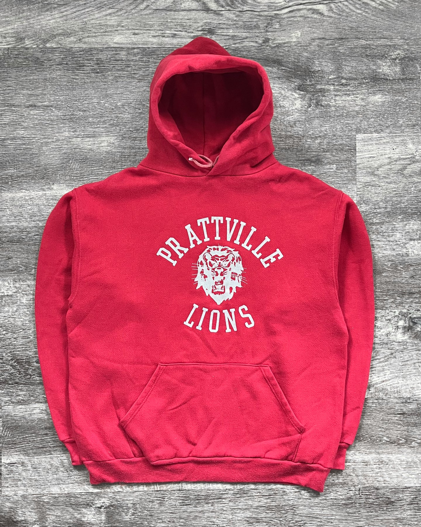 1990s Prattville Lions Collegiate Hoodie - Size Large