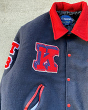 Load image into Gallery viewer, 1980s &quot;Roy&quot; Kennedy Football Varsity Letterman Jacket - Size XL
