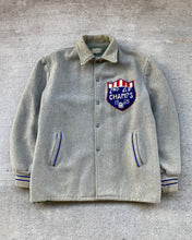 Load image into Gallery viewer, 1965 2nd AF Champions Grey Varsity Peacoat - Size Large
