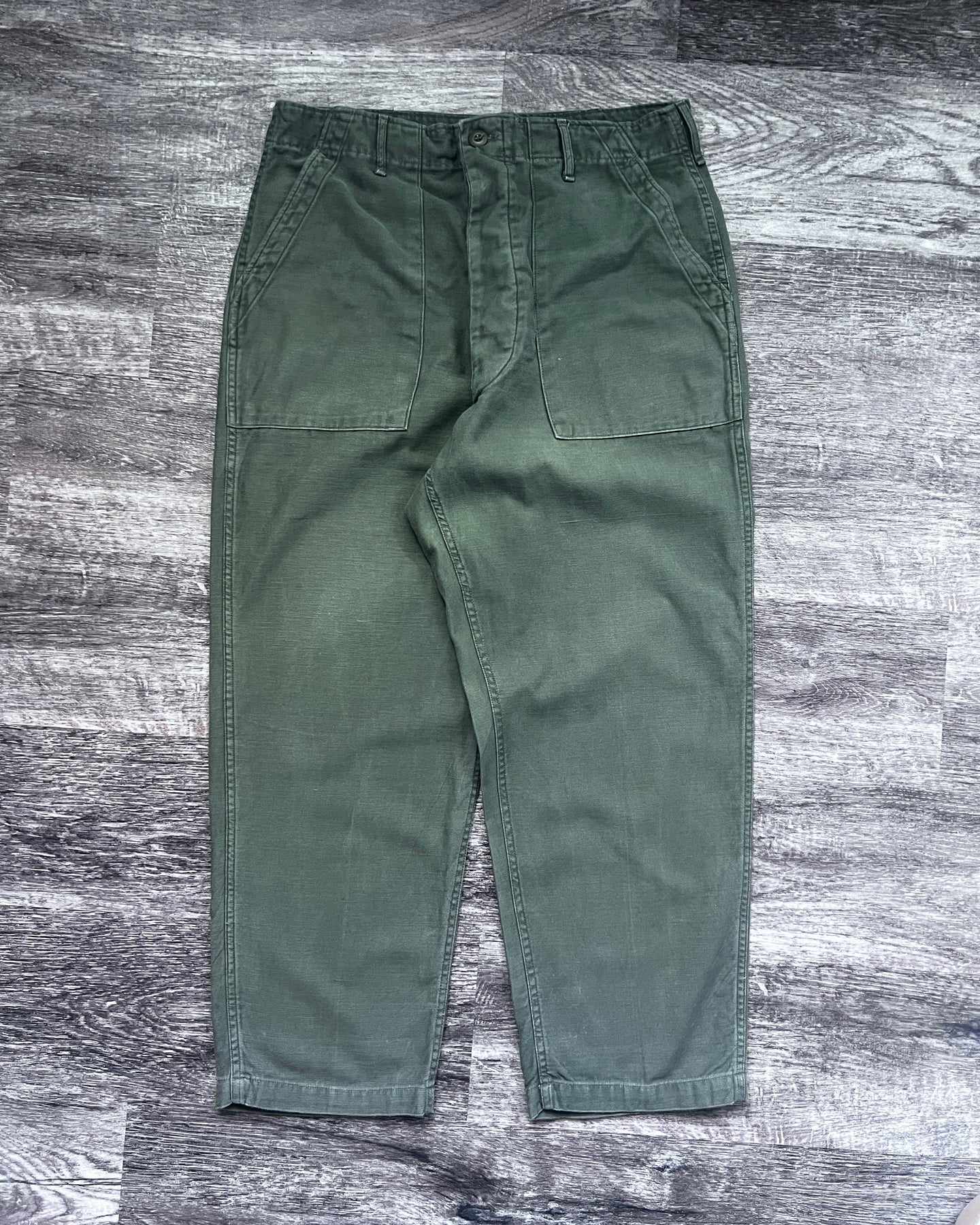 1970s OG-107 Fatigue Pants - Size 32 x 28