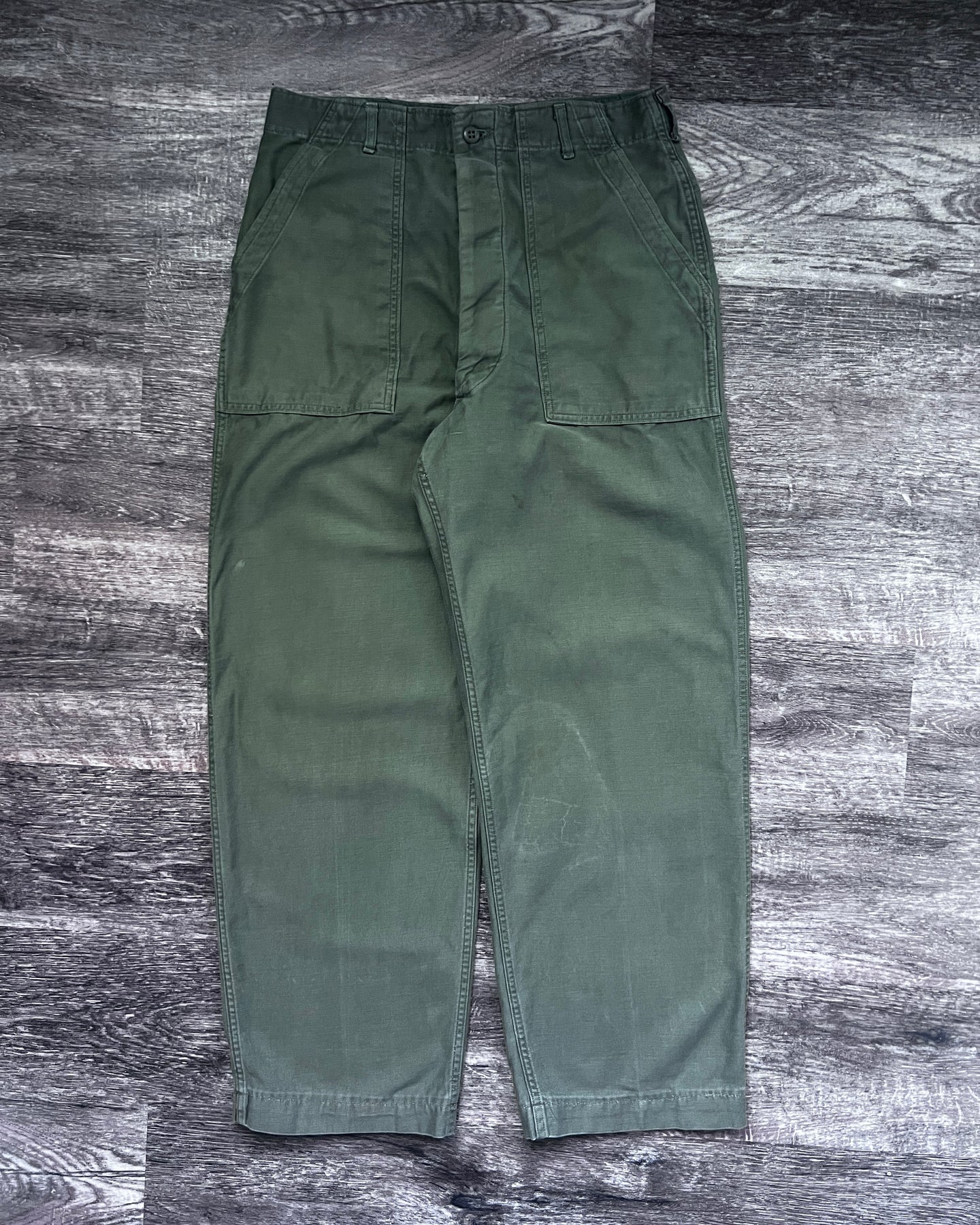 1970s OG-107 Fatigue Pants - Size 32 x 30