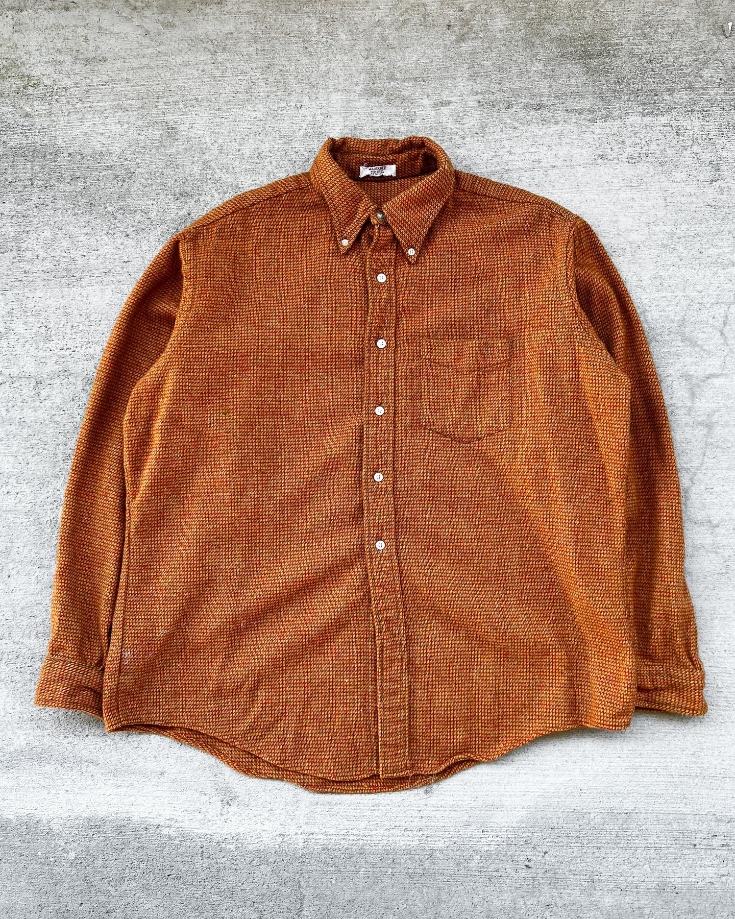 1970s Multicolor Flannel Shirt - Size X-Large