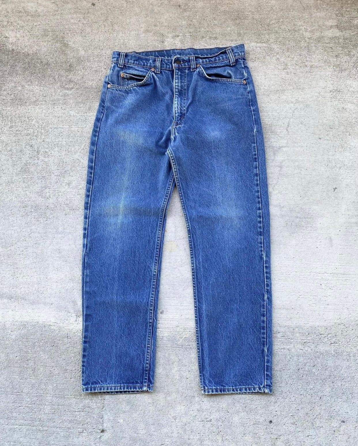 1980s Levi's Orange Tab 505 Jeans - Size 32 x 30