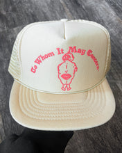 Load image into Gallery viewer, 1980s To Whom It May Concern Snapback Trucker Hat - One Size
