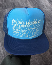 Load image into Gallery viewer, 1980s I&#39;m So Horny Snapback Trucker Hat - One Size
