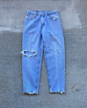 Load image into Gallery viewer, 1990s Levi&#39;s 560 Blowout Light Wash Jeans - Size 33 x 31.5
