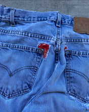 Load image into Gallery viewer, 1990s Levi&#39;s 560 Repaired Light Wash Jeans - Size 33 x 31
