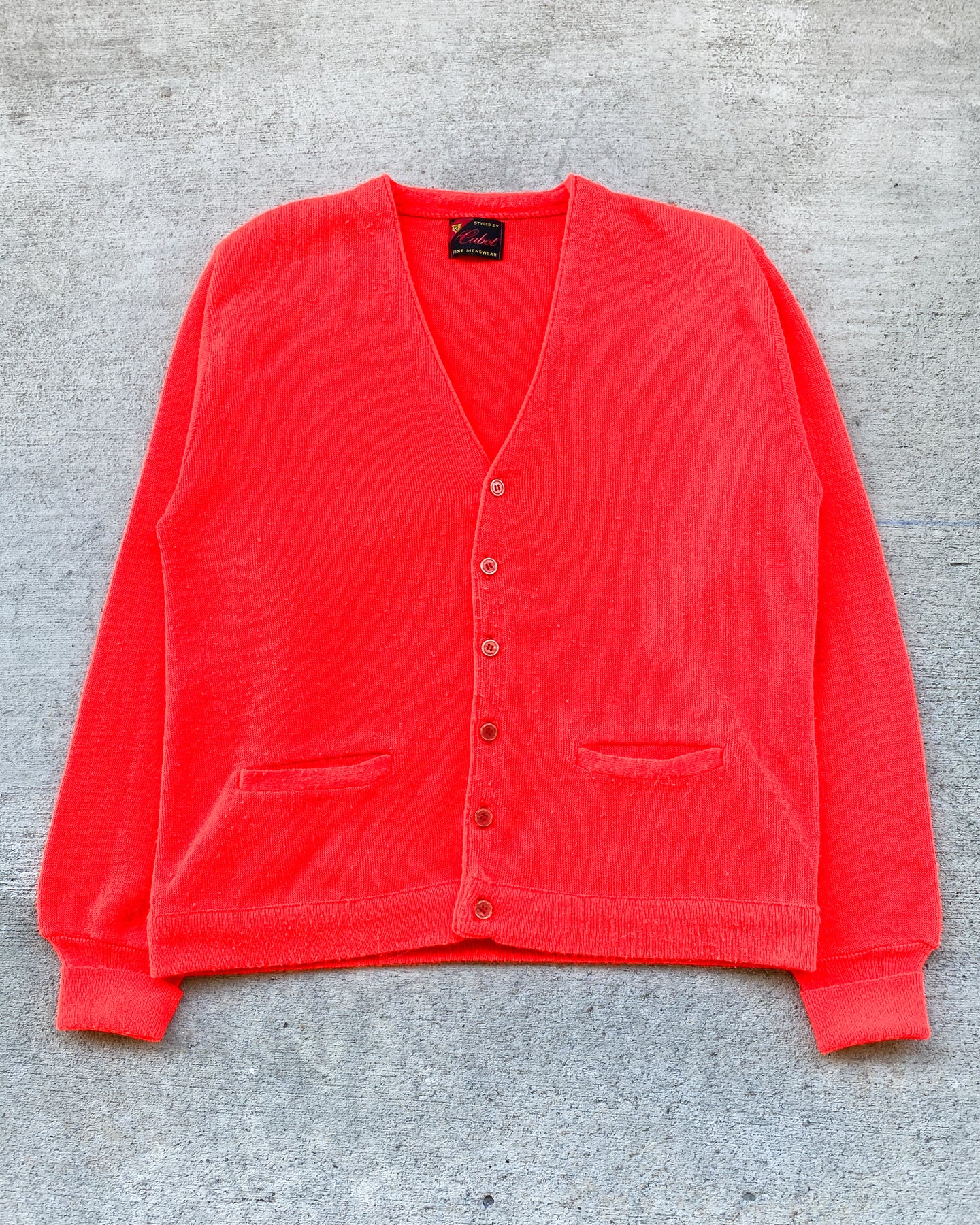 1960/1970s Cabot Cardigan Sweater - Size Large