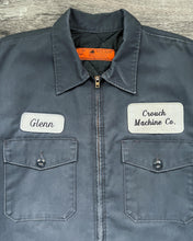 Load image into Gallery viewer, 1970s &quot;Glenn&quot; Blue-Grey Cropped Work Jacket - Size Large
