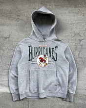Load image into Gallery viewer, 1990s Miami Hurricanes Tri-Blend Hoodie - Size Large
