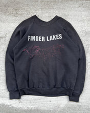Load image into Gallery viewer, 1990s Finger Lakes Raglan Cut Crewneck - Size Large
