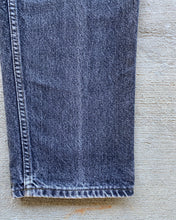 Load image into Gallery viewer, 1990s Levi&#39;s 540 Faded Black/Charcoal Grey Jeans - Size 35 x 31
