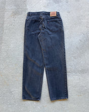 Load image into Gallery viewer, 1990s Levi&#39;s 550 Faded Black Jeans - Size 34 x 32
