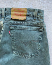 Load image into Gallery viewer, 1990s Levi&#39;s 550 Deep Sage Jeans - Size 34 x 30
