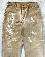 Load image into Gallery viewer, Tan Carhartt Painter Carpenter Work Pants - Size 32 x 29
