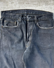Load image into Gallery viewer, 1990s Levi&#39;s Washed Black 501 - Size 32 x 35
