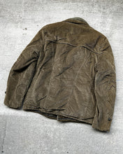 Load image into Gallery viewer, 1970s Olive Corduroy Insulated Jacket - Size Large
