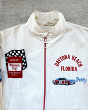 Load image into Gallery viewer, 1980s Daytona Speedway Cream Racing Jacket - Size Large
