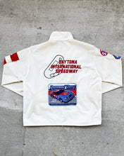 Load image into Gallery viewer, 1980s Daytona Speedway Cream Racing Jacket - Size Large
