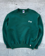 Load image into Gallery viewer, 1990s Russell Athletic Fishing Team Pine Green Crewneck - Size Medium
