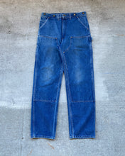 Load image into Gallery viewer, 1990s Carhartt Indigo Wash Double Knee Denim Jeans - Size 34 x 34
