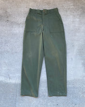 Load image into Gallery viewer, 1970s Repaired OG-107 Military Pant - Size 28 x 29
