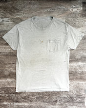 Load image into Gallery viewer, 1980s Heather Grey Single Stitch Blank Pocket Tee - Size X-Large
