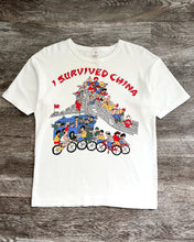 Load image into Gallery viewer, 1990s I Survived China Single Stitch Tee - Size Medium
