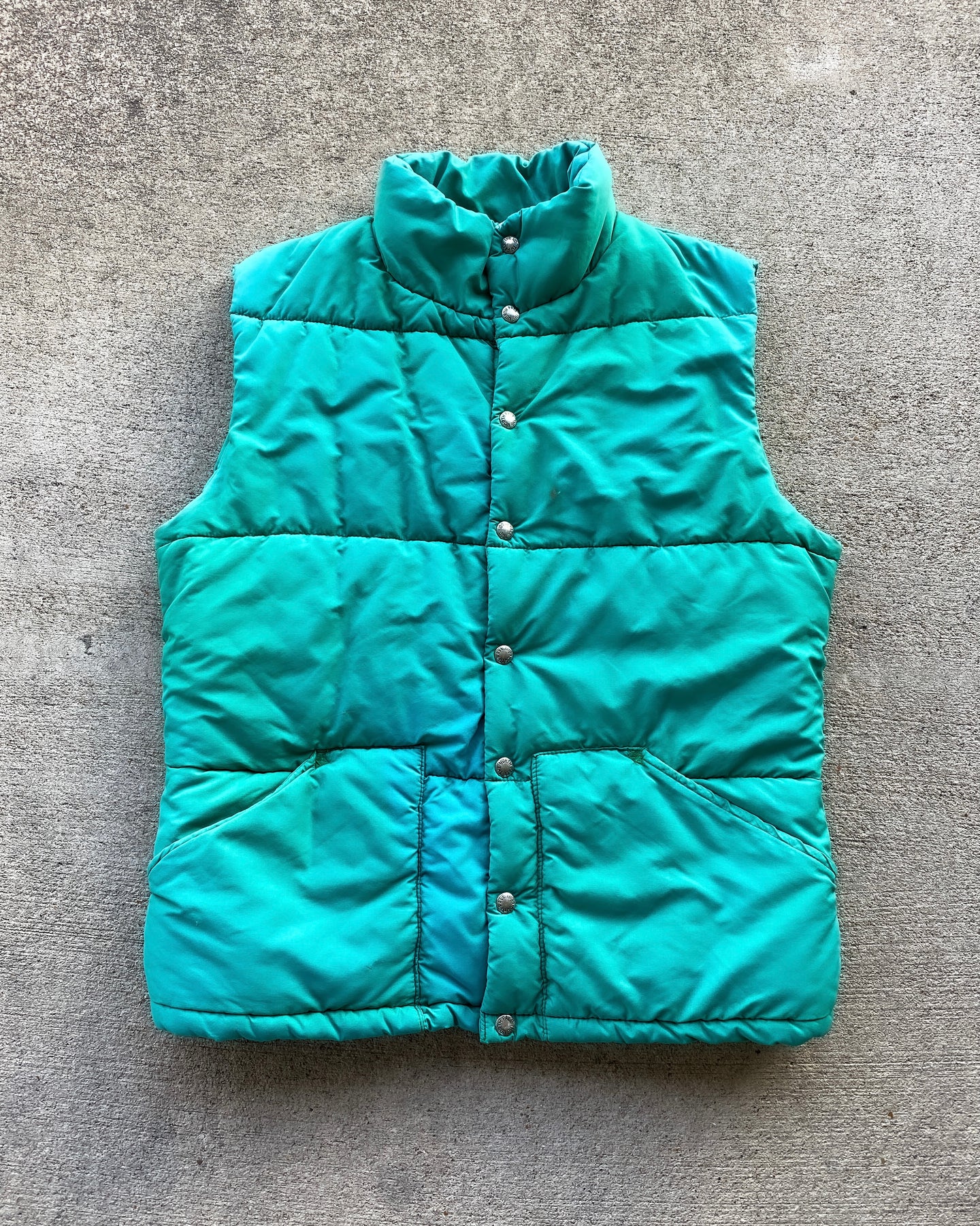 1970s The North Face Brown Label Puffer Vest - Size Large