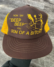 Load image into Gallery viewer, 1990s Beep Beep Snapback Trucker Hat - One Size
