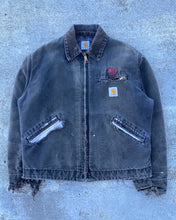 Load image into Gallery viewer, 1999 Carhartt Sun Faded and Thrashed Flannel Lined Detroit Jacket - Size M/L
