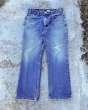 Load image into Gallery viewer, 1990s Levi&#39;s 517 Indigo Wash Distressed Jeans - Size 34 x 30
