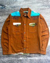Load image into Gallery viewer, 1970s Handmade Horse Portrait Western Button Down - Size Medium
