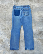 Load image into Gallery viewer, 1980s Levi&#39;s Distressed Orange Tab 509 with Removed Pocket - Size 34 x 31
