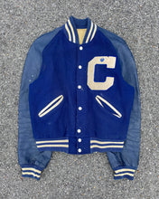 Load image into Gallery viewer, 1960s/1970s &quot;C&quot; Varsity Jacket with Cropped Fit - Size Large
