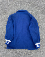 Load image into Gallery viewer, 1980s Varsity Letterman Peacoat - Size Medium
