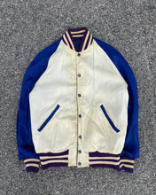 Load image into Gallery viewer, 1960s EHS Sun Faded Reversible Wool/Satin Varsity Jacket - Size Medium
