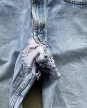 Load image into Gallery viewer, 1990s Levi&#39;s Heavily Repaired 505 with Detached Hem - Size 30 x 29
