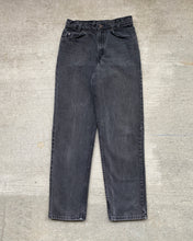Load image into Gallery viewer, 1990s Levi&#39;s Washed Black Orange Tab 550 - Size 28 x 30
