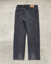 Load image into Gallery viewer, 1990s Levi&#39;s Washed Black 505 - Size 34 x 31
