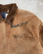 Load image into Gallery viewer, 1960s Carhartt &quot;Hamilton&quot; Detroit Jacket with Talon Zipper - Size Large
